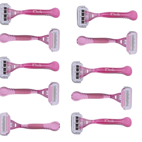 10 شفرات اي مووي قبل الليزر – حلاقة آمنة لجهاز إزالة الشعر والليزر المنزلي