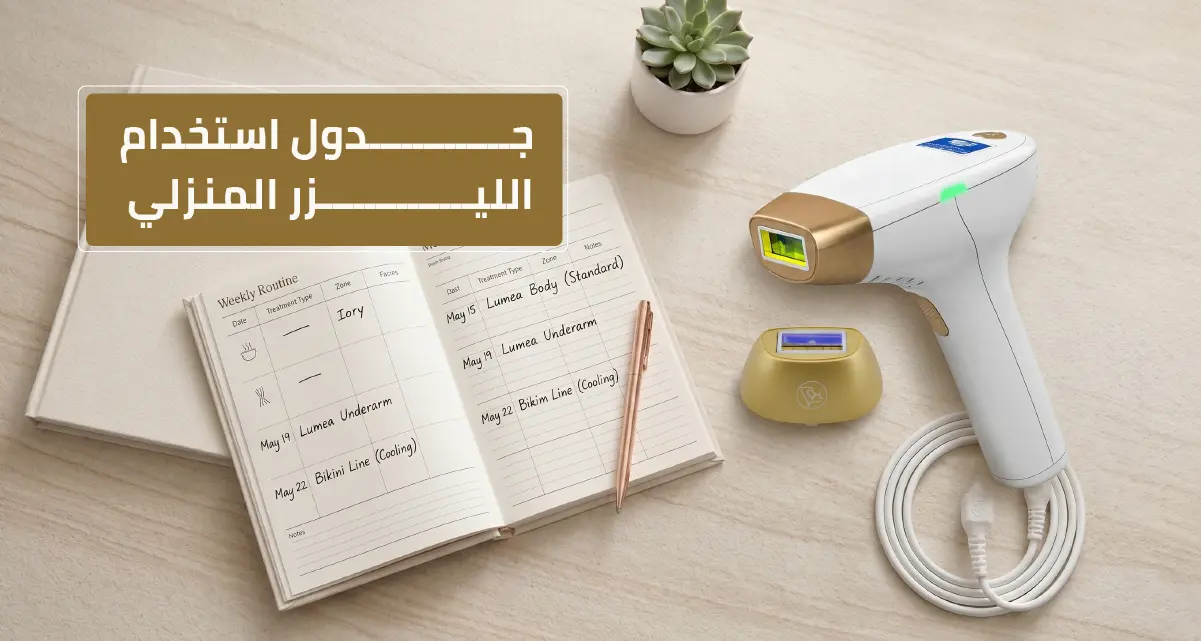جدول استخدام الليزر المنزلي